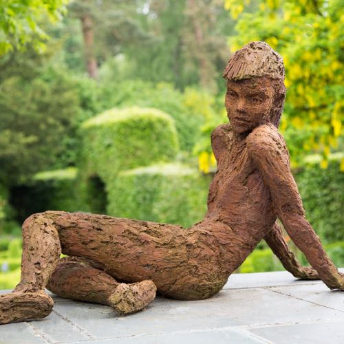 Dryad in Bronze by Kate Denton of Lavenham Hall Galleries