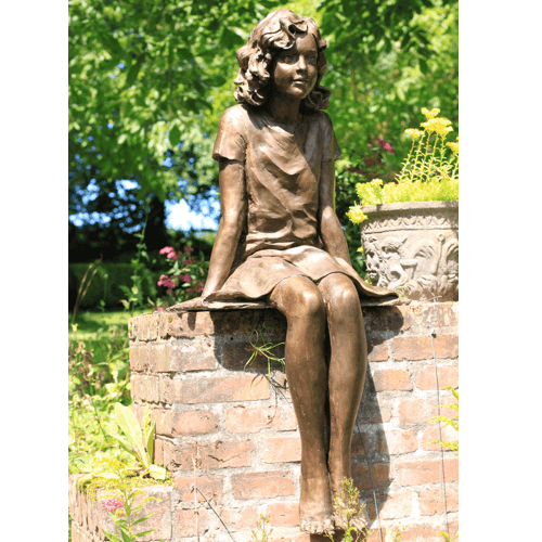 Elizabeth a Bronze Sculpture by Kate Denton